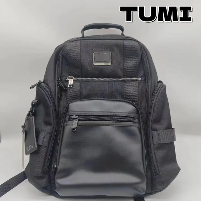 TUMI Alpha Bravo Lance Backpack Black for Men Size H43 W26.5 D15 cm