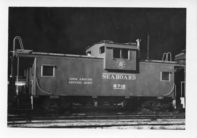 Y903 Rp 1963 Sal Seaboard Air Line Railroad Caboose #5712 Hialeah Fl