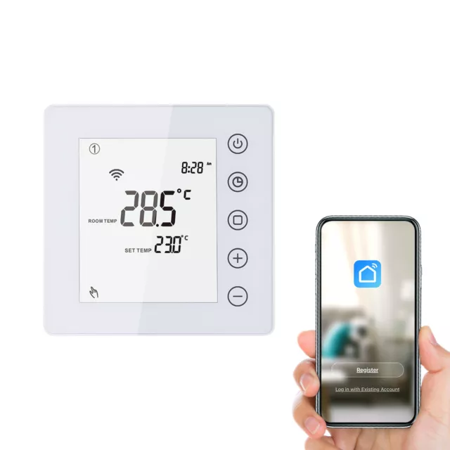 16A Elektrischer Heizungsthermostat SmartLife APP Steuerung  Heizung T6Q7