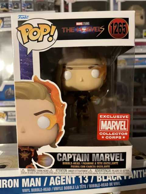 Captain Marvel 1265 Funko Pop! Collector Corps The Marvels