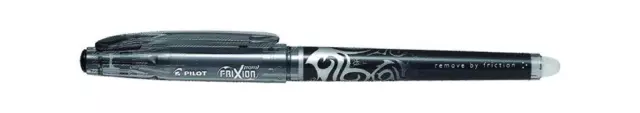 Pilot Frixion Point Erasable Rollerball 0.5 mm - Black, Single Pen Single Black