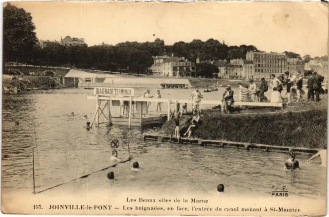 CPA Joinville-le-Pont Les Beaux siles de la Marne FRANCE (1339456)