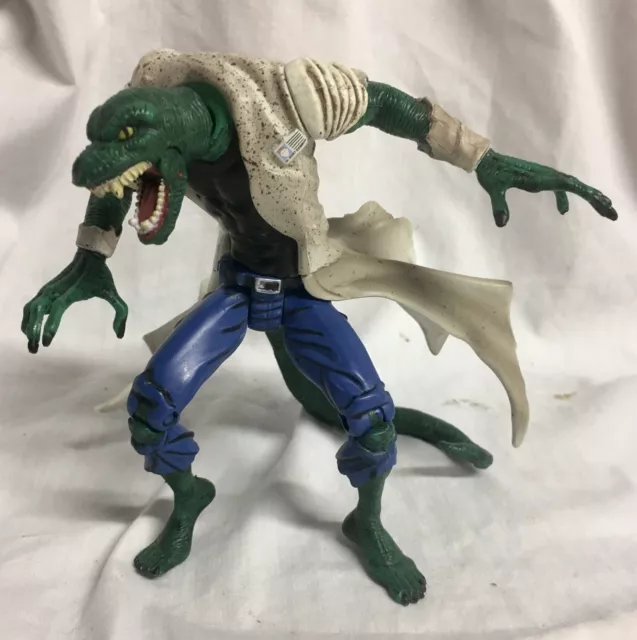 LIZARD Dr. Curtis Connors Vintage Marvel 1997 Spiderman 6" Action Figure Toy Biz