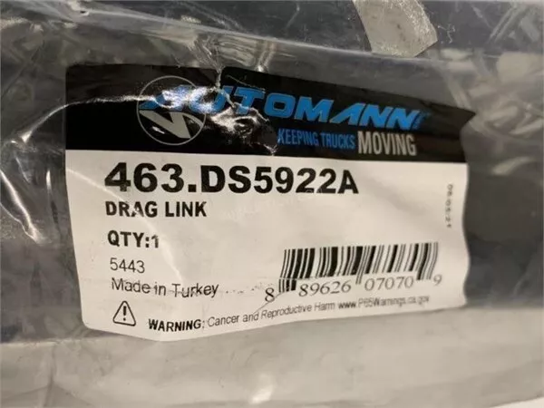 Drag Link 31.000in C to C Kenworth Part# L24VU8422A11, 463.DS5922A