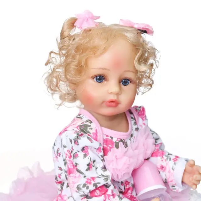 Bambola rinascimentale impermeabile 55 cm realistica bambina bambine neonate bambole neonate