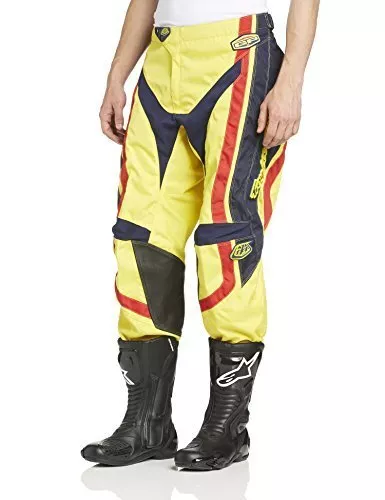 Troy Lee Designs GP d'usine Pantalon Hommes Motoradhose - Jaune, Gr. 28