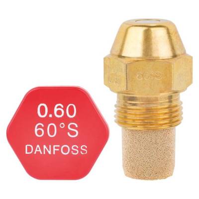 Danfoss gicleur DANFOSS S débit 0,60 60 °S nozzle fioul 030F6912 en stock 