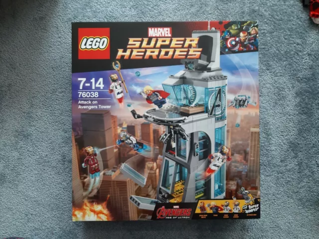 Lego Marvel Super Heroes 76038 Attack on Avengers Tower - neu und OVP