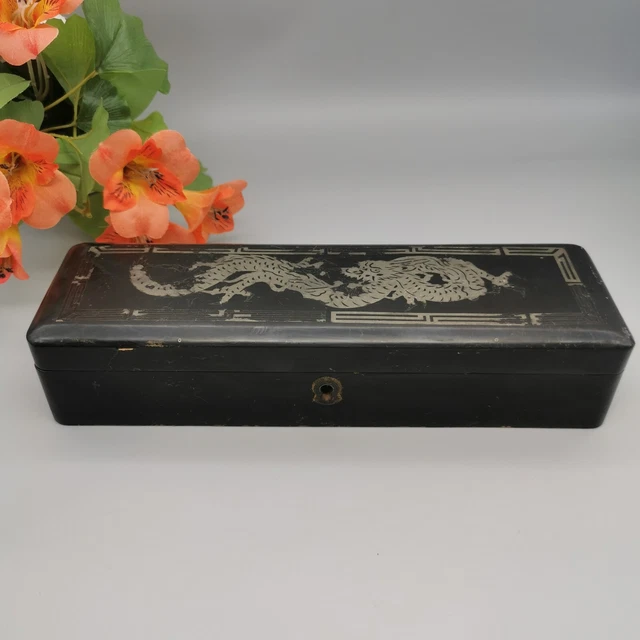 Chinese Light Copper Brown Elephant Graphic Box ws1978S Chinese Light Copper Brown Elephant Graphic Box ws1978S