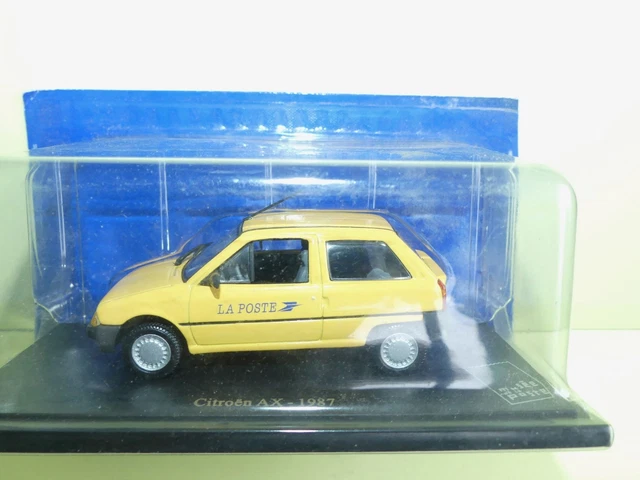 CITROEN AX 1987 PTT LA POSTE UNIVERSAL HOBBIES ATLAS 1:43 blister