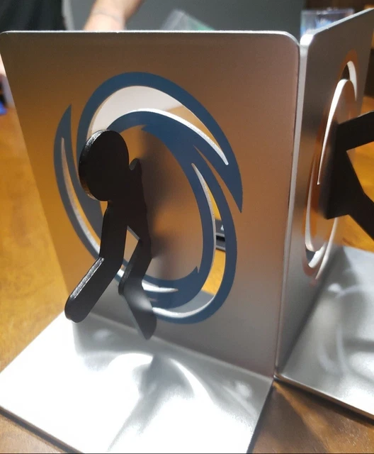 Think Geek Portal 2 Video Game Alluminum Bookends  2