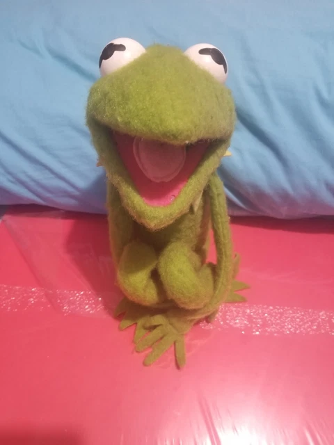 Vintage Plush Kermit the Frog #850 Jim Henson Muppet Doll Fisher Price Toy 1976