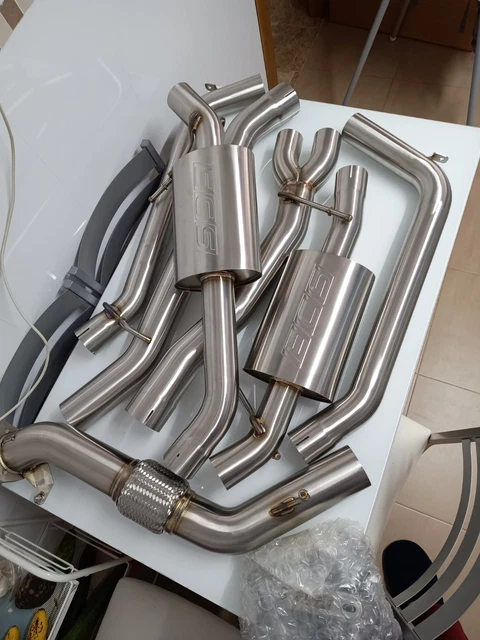 Audi RS7 C8 4.0 V8 bi-turbo (Non OPF/GPF US/ROW Models) 2019-2023 Large-bore Downpipes and Cat Bypass Pipes Exhaust - Fits Milltek System Audi RS7 C8 4.0 V8 bi-turbo (Non OPF/GPF US/ROW Models) 2019-2023 Large-bore Downpipes and Cat Bypass Pipes Exhaust - Fits Milltek System