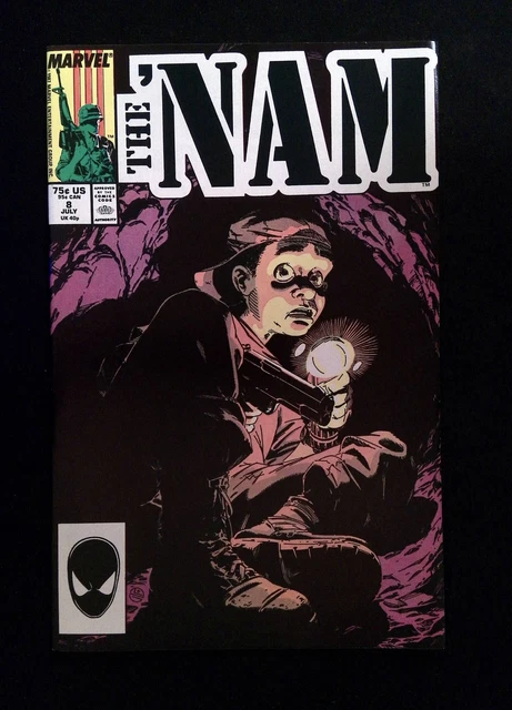 Nam #8  MARVEL Comics 1987 VF+
