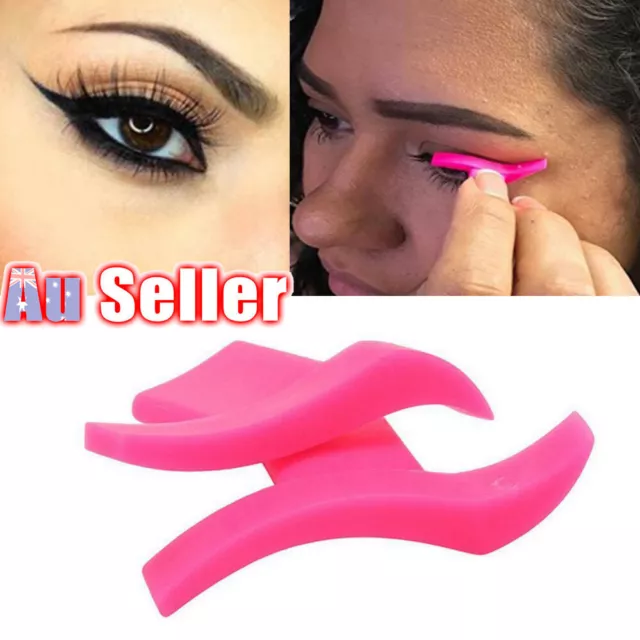 Easy to Makeup Stencil Template Cat Kit Brush Stamp Vamp Eyeliner Tool Eye Wing