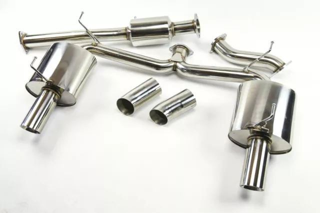Honda S2000 AP1 AP2 CR Catback Exhaust System Stainless Steel READ DESCRIPTION