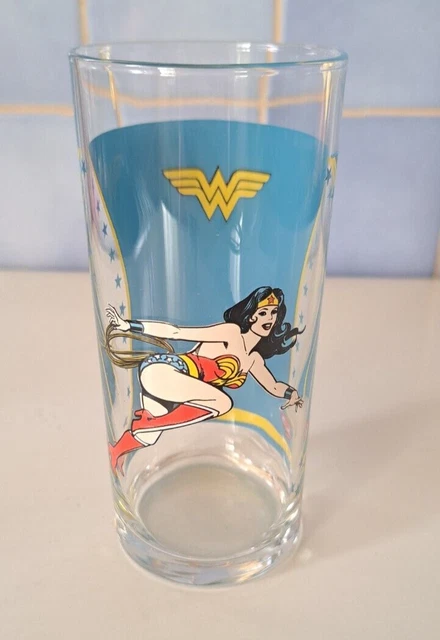 VERRE DE COLLECTION Quick Dc Comics " Wonder Woman " Comme Neuf EUR 8 ...