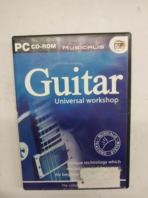 "MUSICALIS GUITAR UNIVERSAL WORKSHOP"  FOR BEGINNERS AND INTERMEDIATES DVD Db87