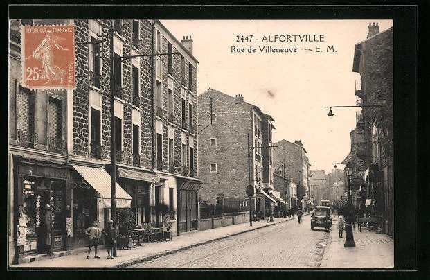 CPA Alfortville, Rue de Villeneuve