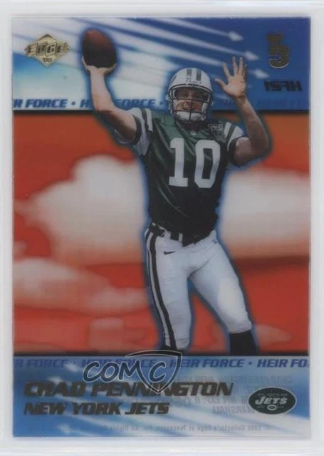 2000 Collector's Edge T3 Heir Force /1000 Chad Pennington #HF21 Rookie RC