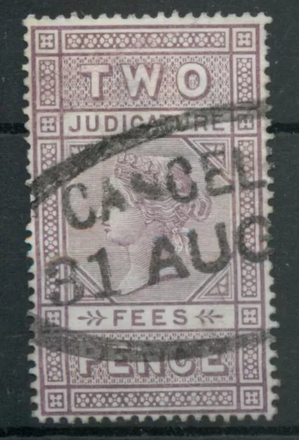 GB  QV Judicature Fees 2d *THIN* revenue  used B505