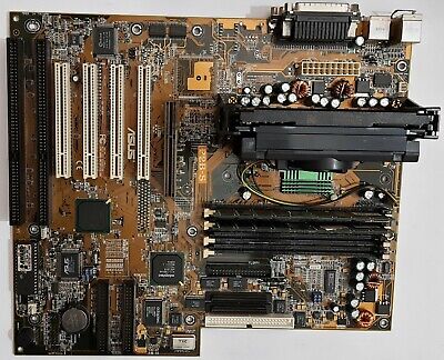 ASUS P2B-S 1.03 Slot 1 ISA Mainboard + Intel Pentium III 500MHz + 256MB SD-RAM