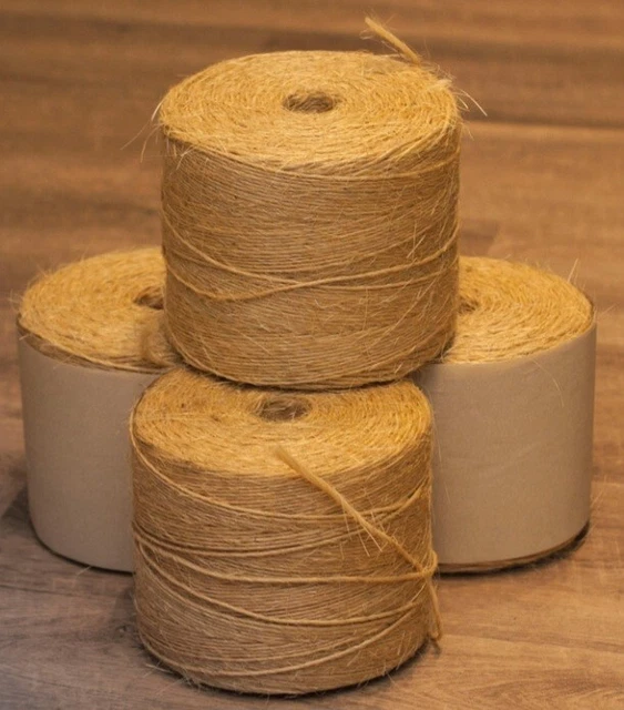 PRESSENGARN 1 Rolle Sisal 300 Bindegarn Sisalgarn Erntegarn Bauschnur 1260 m
