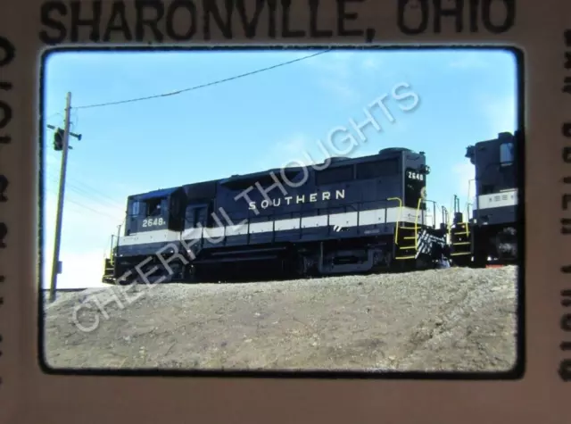 Original '78 Kodachrome Slide SOU Southern 2648 GP35 Fresh Paint      36J1