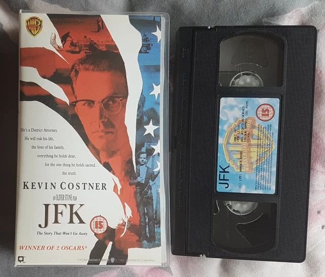 JFK (VHS) KEVIN Costner + Tommy Lee Jones + Jack Lemmon + Joe Pesci