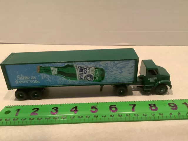 WinRoss diecast truck, Rolling Rock beer advertising