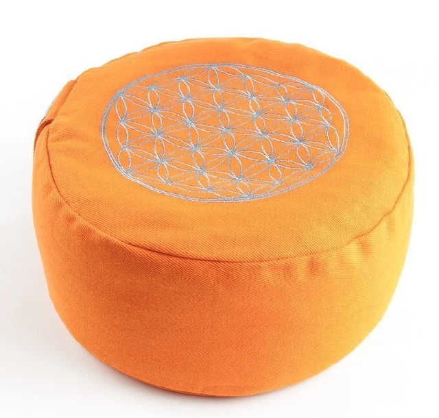 Blume des Lebens Meditationskissen orange | Stück | Deutsch | 2019