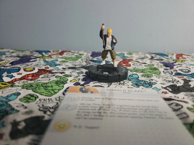 Heroclix Chaos War set Donald Blake #010 Common figure w/card!