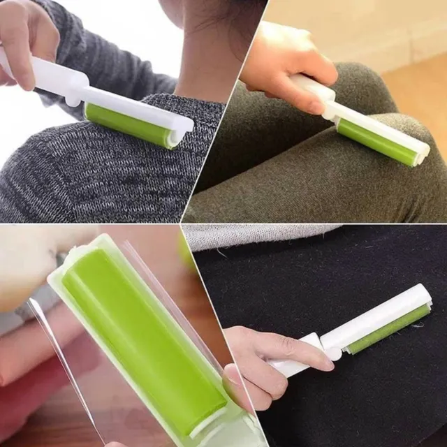 Reusable Pet Hair Remover Sofa Clothes Lint Cleaning Brush Dog Cat Fur Roller 7