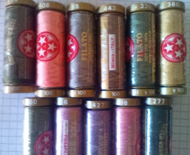 Filo Di Poliestere 100% Nero - Made In Italy, Alta Tenacità, 3000mt, Misura 40 - Foto 2