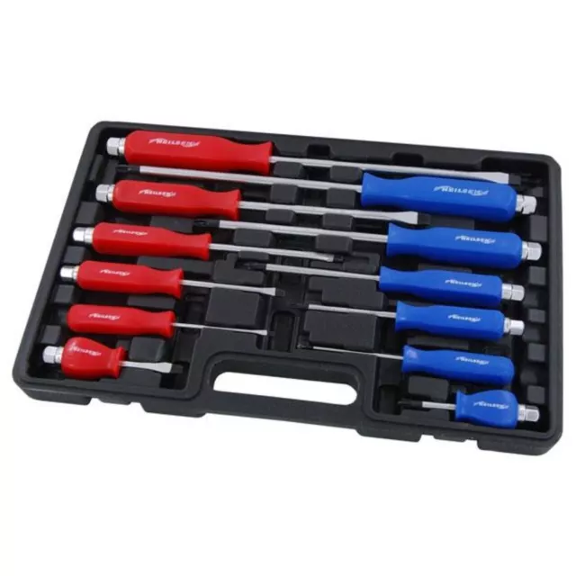 Screwdriver Set - Flat & Pozi  - Pound-Thru