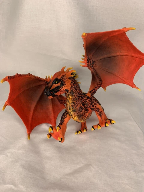 Dragon De Lave Schleich ELDRADOR – Figurine Articulée 7 Ans+ – Collection Créatures Fantastiques