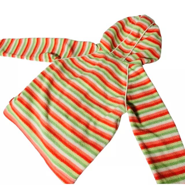 THE CHILDREN'S PLACE Toddler Fleece Striped Zip Up Hooded Jacket Size ...