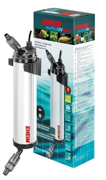 Sterilizzatore Eheim REEFLEX UV 8 11 W 400-800 L acquario chiarificatore acque lampada LED UV
