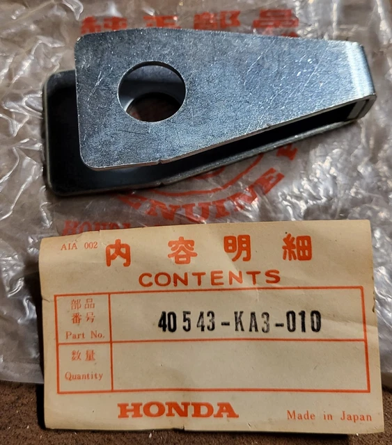 NOS OEM HONDA Swingarm Chain Adjuster Cr125R Cr125 Cr250R Cr500R 40543