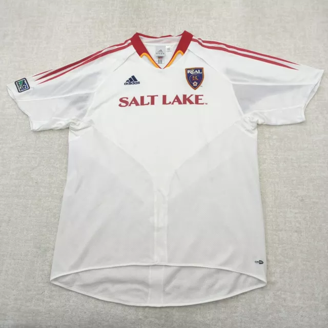 Real Salt Lake Jersey Mens XL Adidas MLS Soccer Football Vintage 2005 Climacool