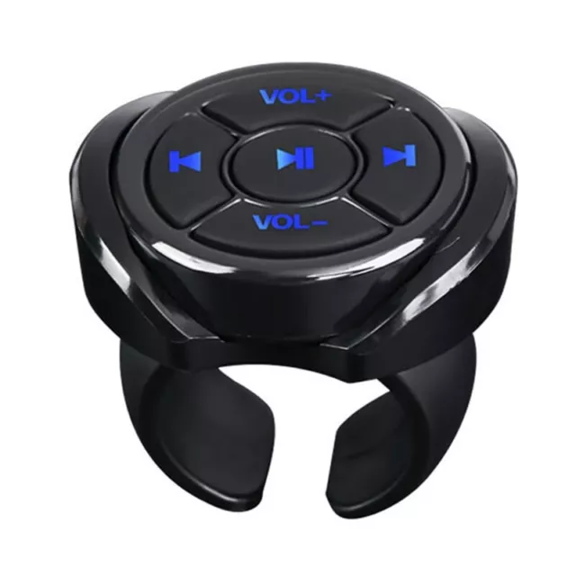 Wireless Bluetooth Media Button Remote Controller Car Motorcycle Bike4301