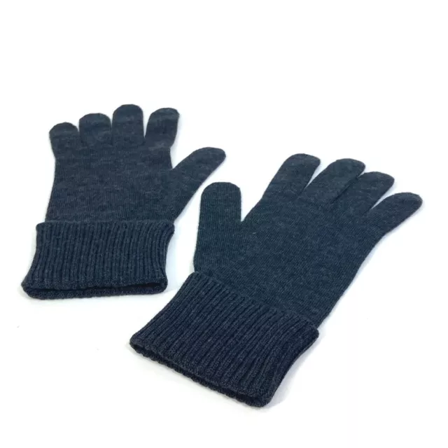LOUIS VUITTON M77992 Damier Graphite Gon neopetite damier gloves wool Black
