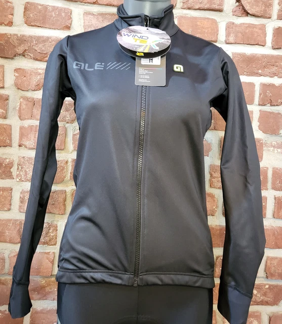 Alé Ale Solid Fondo 2.0 Damen Winterjacke Thermo -2/8°C schwarz Windfest
