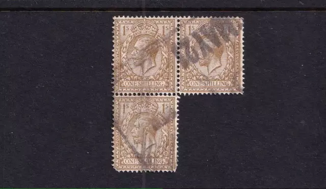 Great Britain Used Stamp in Block of 3 Sc#172