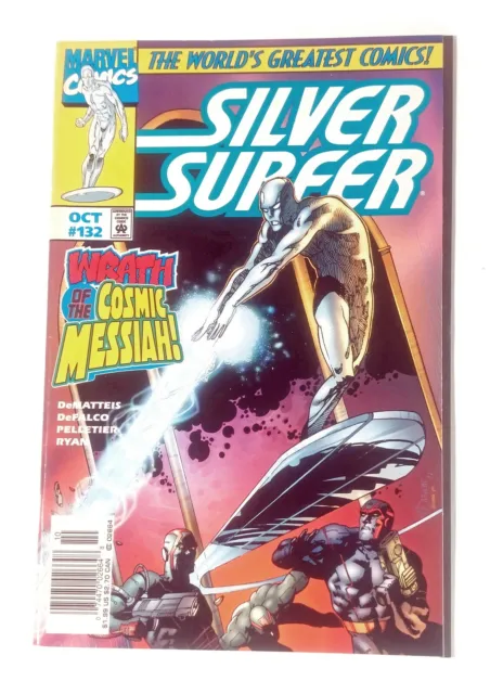 Silver Surfer #132 Rare NEWSSTAND COPY Marvel 1997 LN/NM! Bagged and Boarded