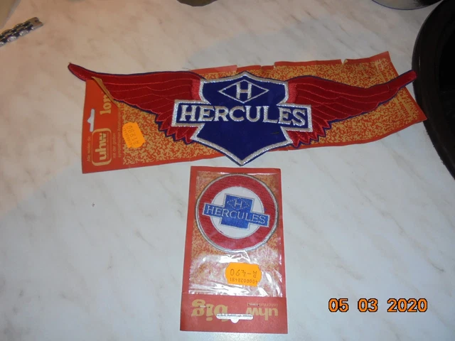 2 Aufnäher / Aufbügler/ Hercules