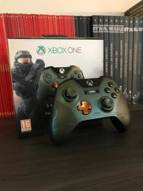 Manette Xbox Sans Fil Master Chief - Halo 5 Guardians - Édition Limitée - Occasion