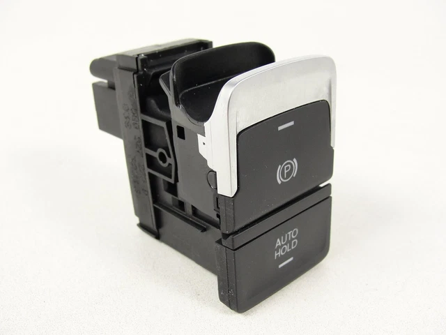 Golf 7 Elektronische Parkbremse Zurückstellen Ohne Tester VW GOLF 7 Schalter Taster Parkbremse Parkbremsschalter Alu 5G0927225D