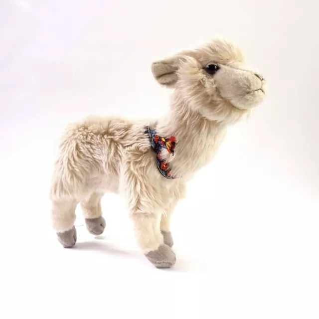 Living Nature Alpaca Soft Animal Stuffed Toy Plush Baby Infant Children Llama