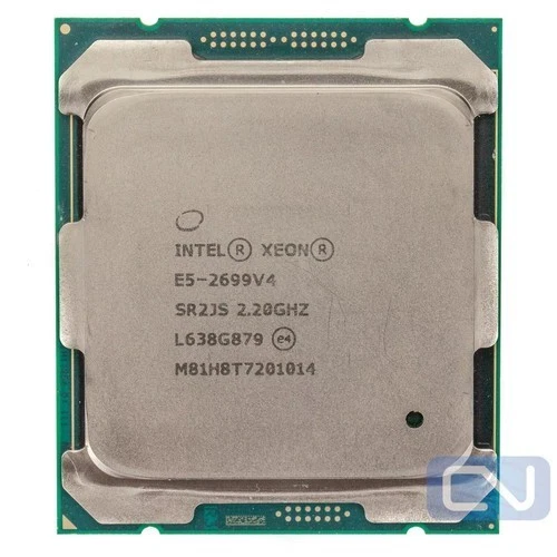 CPU Intel Xeon E5-2699v4 22C/44T / Turbo 3.6Ghz / 55MB